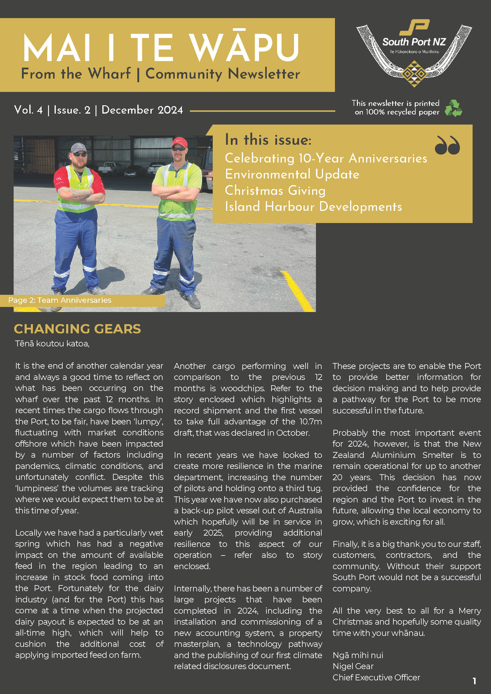 Community Newsletter December 2024